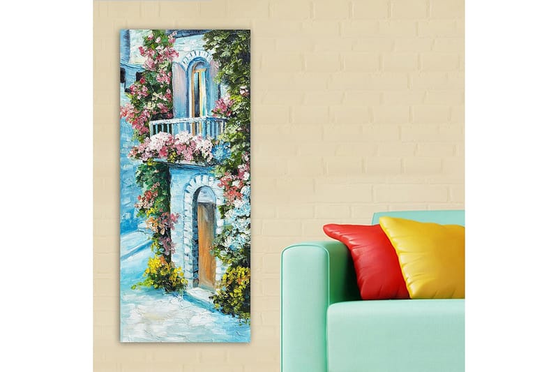 Canvastavla DKY Floral & Botanical Flerfärgad - 50x120 cm - Inredning & dekor - Tavlor & konst - Canvastavla