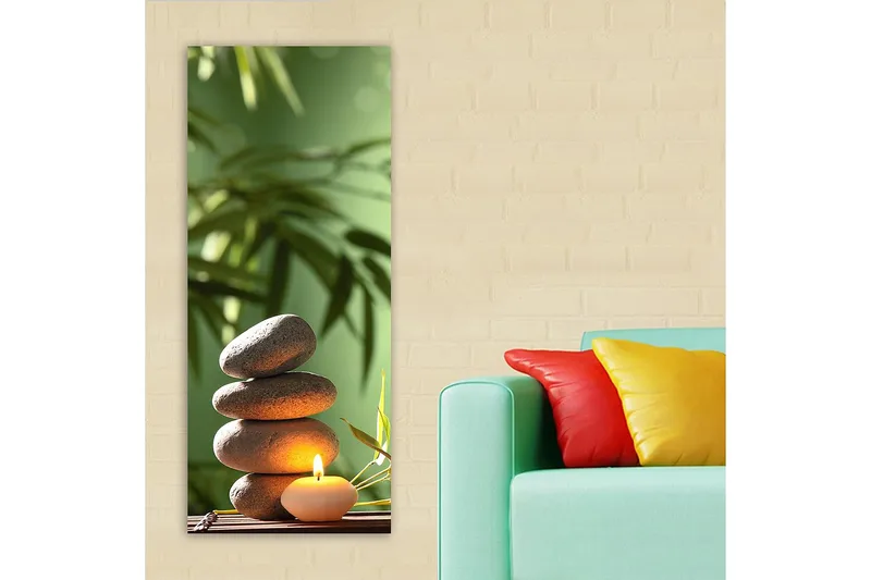 Canvastavla DKY Floral & Botanical Flerfärgad - 50x120 cm - Inredning & dekor - Tavlor & konst - Canvastavla