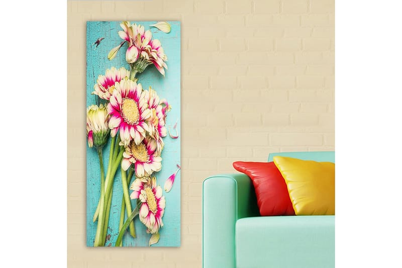Canvastavla DKY Floral & Botanical Flerfärgad - 50x120 cm - Inredning & dekor - Tavlor & konst - Canvastavla