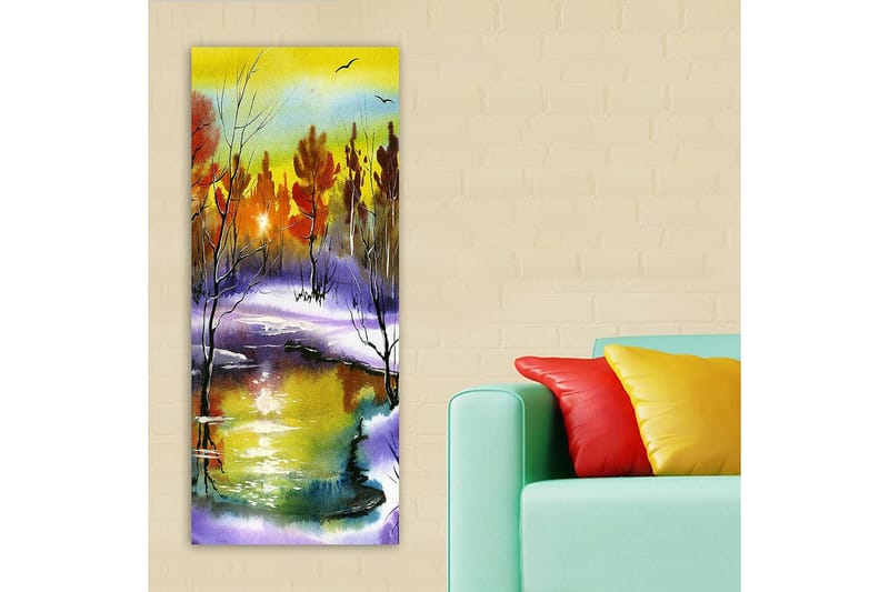 CANVASTAVLA DKY Landscape & Nature Flerfärgad 50x120 cm - Inredning & dekor - Tavlor & konst - Canvastavla