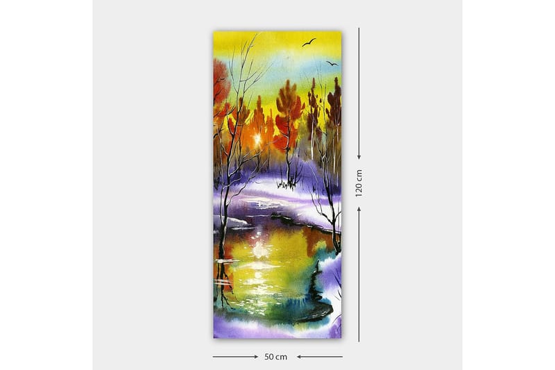 CANVASTAVLA DKY Landscape & Nature Flerfärgad 50x120 cm - Inredning & dekor - Tavlor & konst - Canvastavla