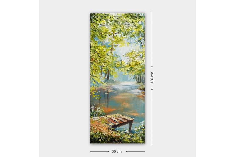 CANVASTAVLA DKY Landscape & Nature Flerfärgad 50x120 cm - Inredning & dekor - Tavlor & konst - Canvastavla
