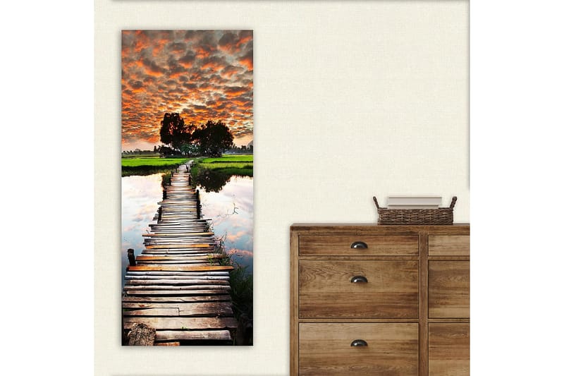 CANVASTAVLA DKY Landscape & Nature Flerfärgad 50x120 cm - Inredning & dekor - Tavlor & konst - Canvastavla