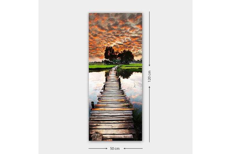 CANVASTAVLA DKY Landscape & Nature Flerfärgad 50x120 cm - Inredning & dekor - Tavlor & konst - Canvastavla
