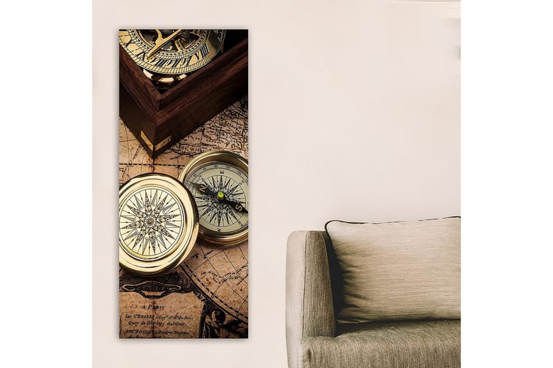 Canvastavla DKY Map Flerfärgad - 50x120 cm - Inredning & dekor - Tavlor & konst - Canvastavla