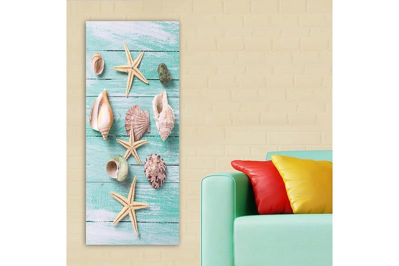 CANVASTAVLA DKY Nautical & Beach Flerfärgad 50x120 cm - Inredning & dekor - Tavlor & konst - Canvastavla