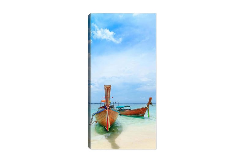 CANVASTAVLA DKY Nautical & Beach Flerfärgad 50x120 cm - Inredning & dekor - Tavlor & konst - Canvastavla