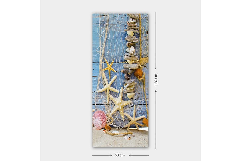 CANVASTAVLA DKY Nautical & Beach Flerfärgad 50x120 cm - Inredning & dekor - Tavlor & konst - Canvastavla