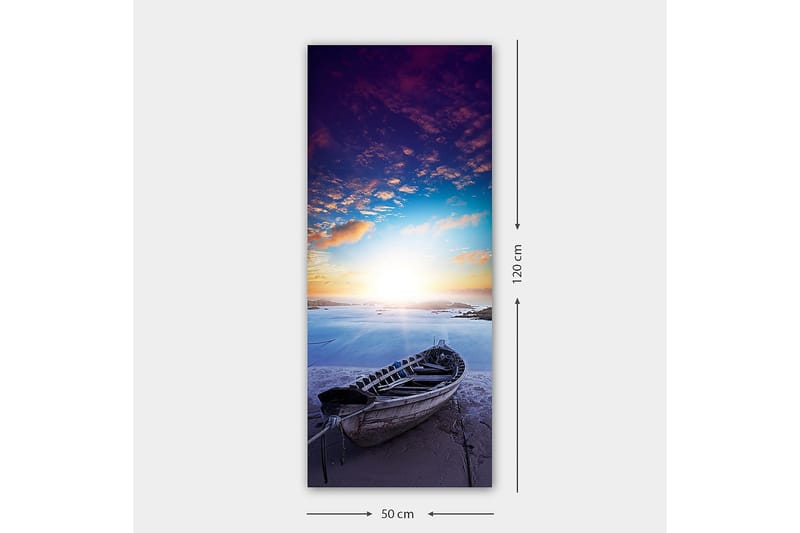 CANVASTAVLA DKY Nautical & Beach Flerfärgad 50x120 cm - Inredning & dekor - Tavlor & konst - Canvastavla