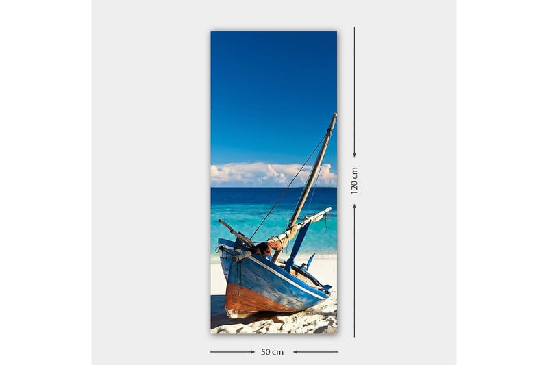 CANVASTAVLA DKY Nautical & Beach Flerfärgad 50x120 cm - Inredning & dekor - Tavlor & konst - Canvastavla