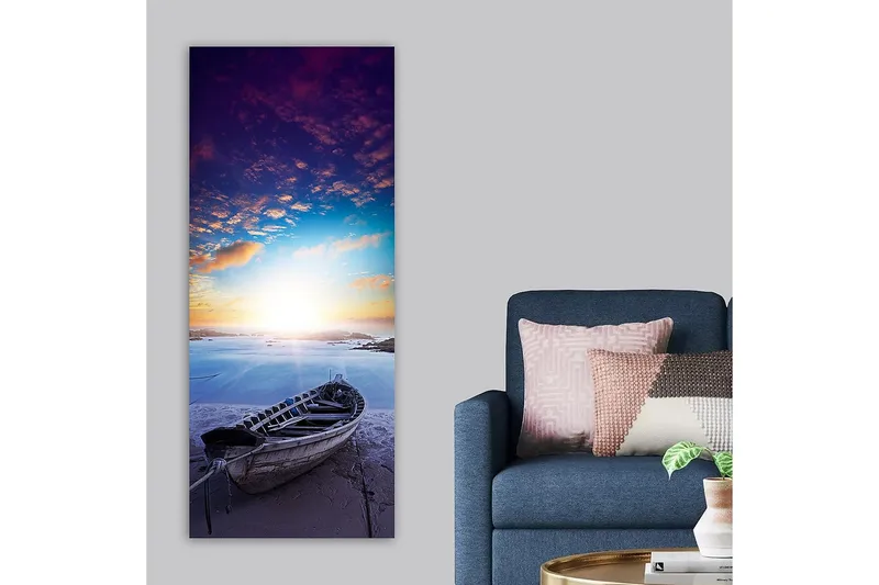 Canvastavla DKY Nautical & Beach Flerfärgad - 50x120 cm - Inredning & dekor - Tavlor & konst - Canvastavla