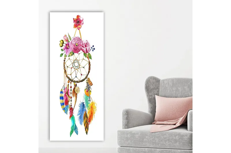 Canvastavla DKY Object Flerfärgad - 50x120 cm - Inredning & dekor - Tavlor & konst - Canvastavla