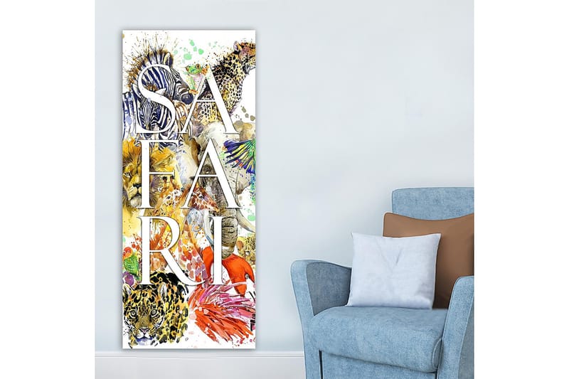 CANVASTAVLA DKY Text Flerfärgad 50x120 cm - Inredning & dekor - Tavlor & konst - Canvastavla