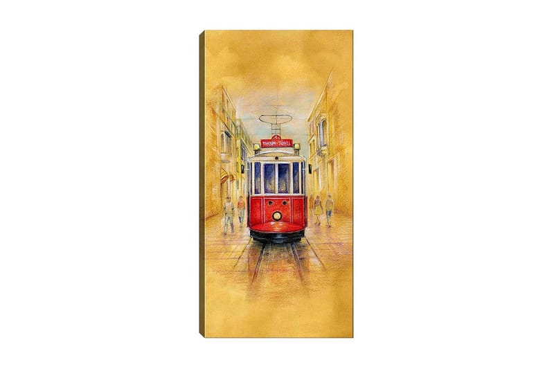 CANVASTAVLA DKY Transportation Flerfärgad 50x120 cm - Inredning & dekor - Tavlor & konst - Canvastavla