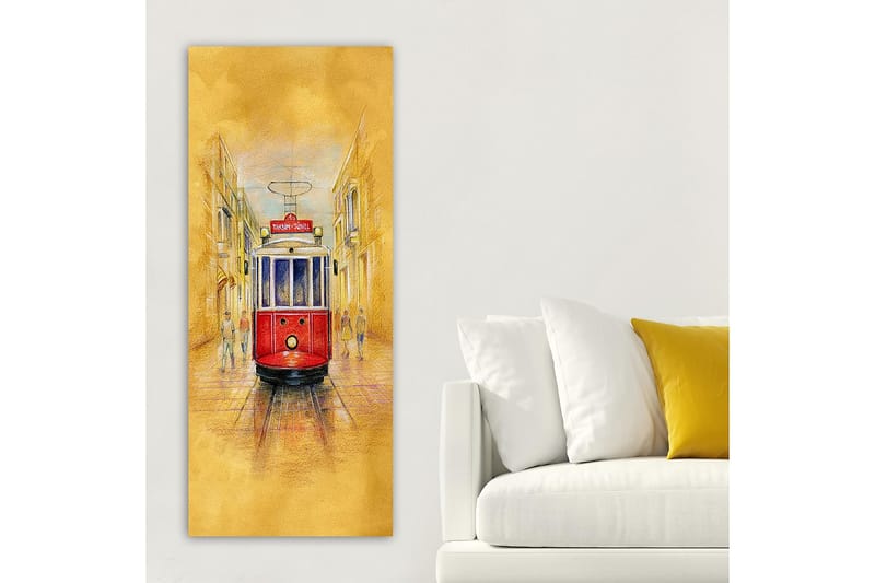 CANVASTAVLA DKY Transportation Flerfärgad 50x120 cm - Inredning & dekor - Tavlor & konst - Canvastavla