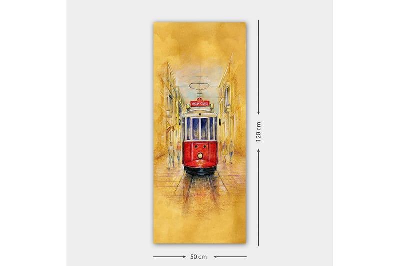 CANVASTAVLA DKY Transportation Flerfärgad 50x120 cm - Inredning & dekor - Tavlor & konst - Canvastavla