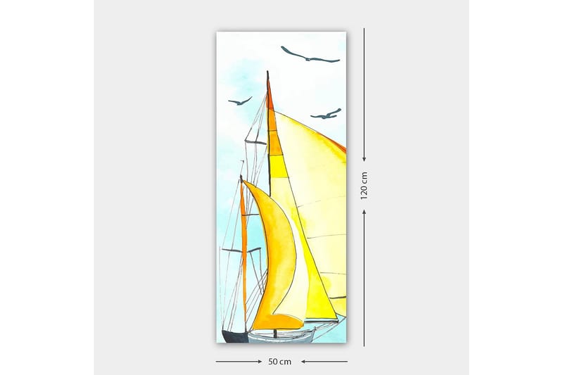 Canvastavla DKY Transportation Flerfärgad - 50x120 cm - Inredning & dekor - Tavlor & konst - Canvastavla