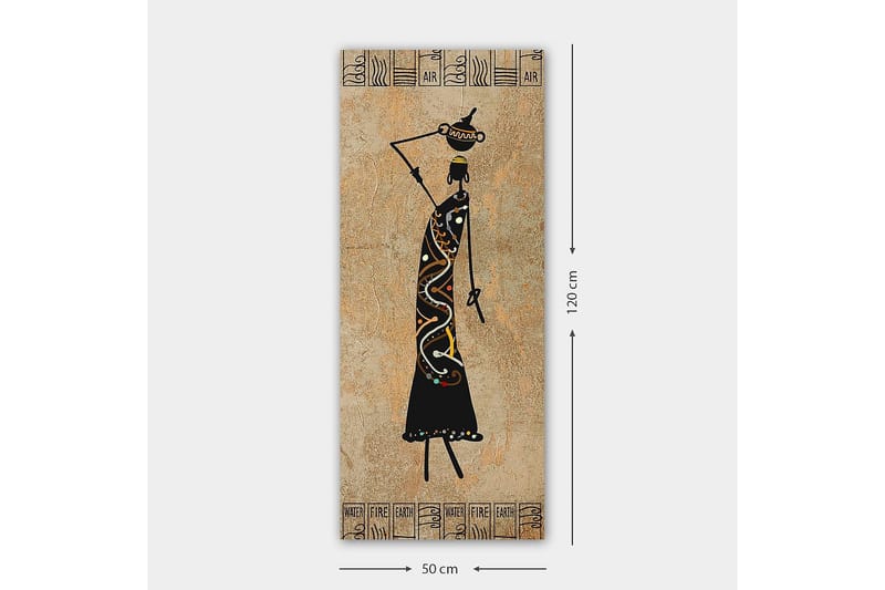 CANVASTAVLA DKY World Cultures Flerfärgad 50x120 cm - Inredning & dekor - Tavlor & konst - Canvastavla