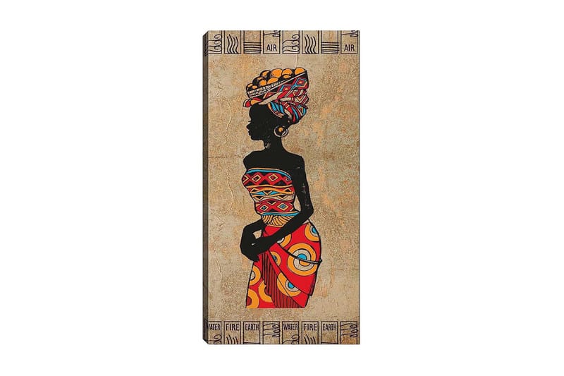 CANVASTAVLA DKY World Cultures Flerfärgad 50x120 cm - Inredning & dekor - Tavlor & konst - Canvastavla