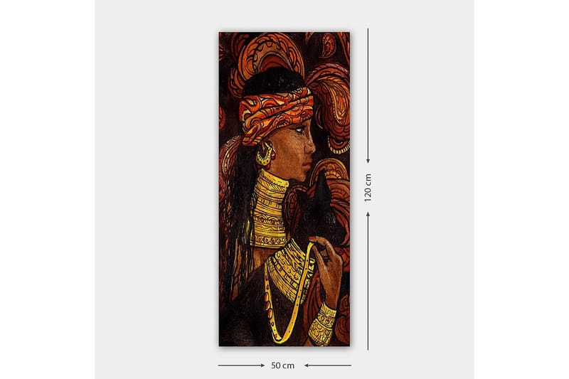 CANVASTAVLA DKY World Cultures Flerfärgad 50x120 cm - Inredning & dekor - Tavlor & konst - Canvastavla
