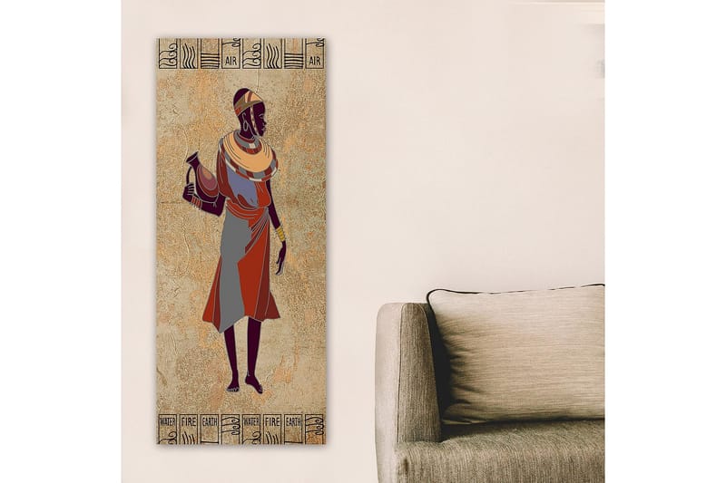 CANVASTAVLA DKY World Cultures Flerfärgad 50x120 cm - Inredning & dekor - Tavlor & konst - Canvastavla
