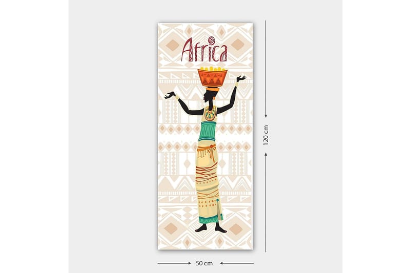 CANVASTAVLA DKY World Cultures Flerfärgad 50x120 cm - Inredning & dekor - Tavlor & konst - Canvastavla