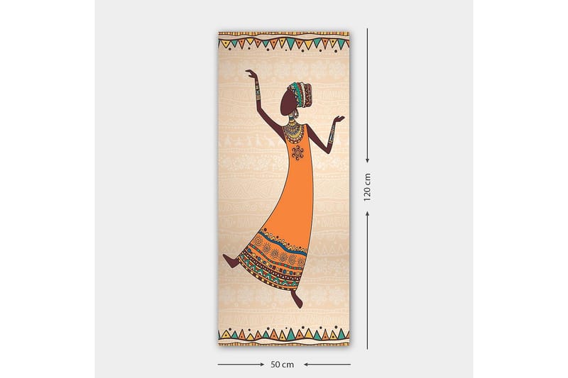 CANVASTAVLA DKY World Cultures Flerfärgad 50x120 cm - Inredning & dekor - Tavlor & konst - Canvastavla
