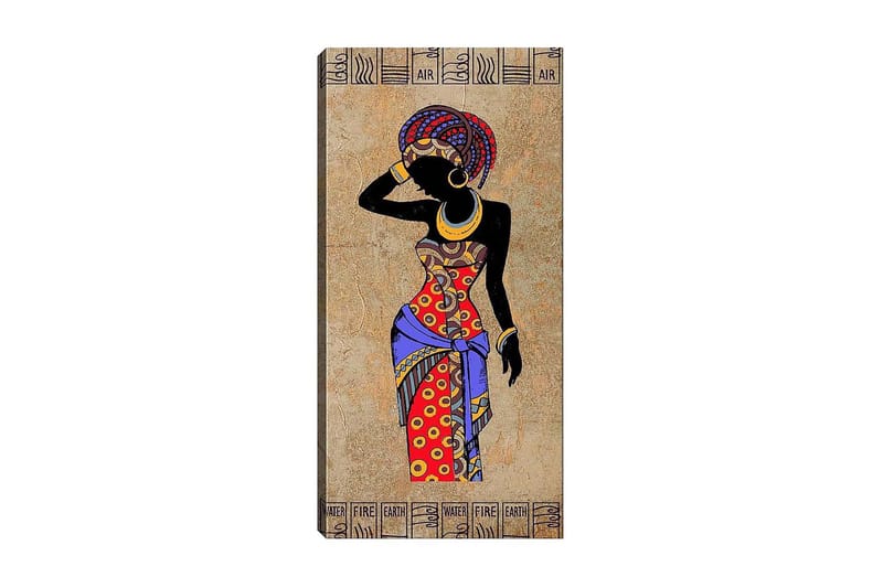 CANVASTAVLA DKY World Cultures Flerfärgad 50x120 cm - Inredning & dekor - Tavlor & konst - Canvastavla