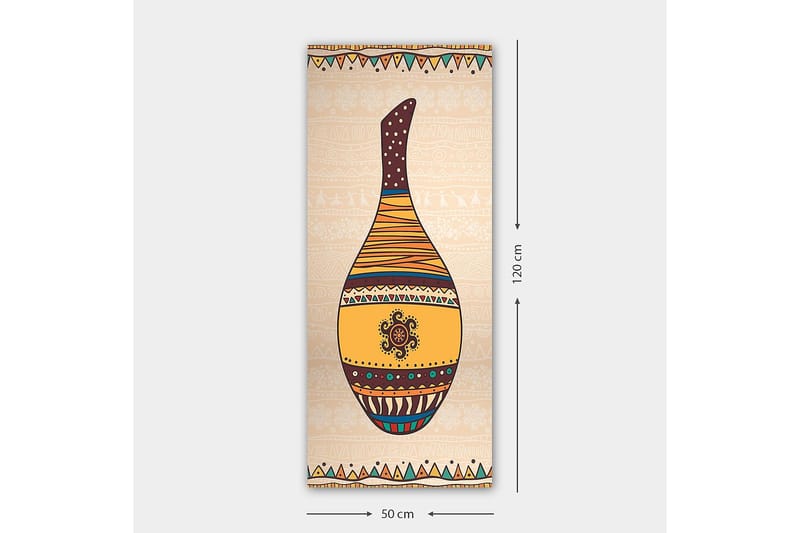 CANVASTAVLA DKY World Cultures Flerfärgad 50x120 cm - Inredning & dekor - Tavlor & konst - Canvastavla