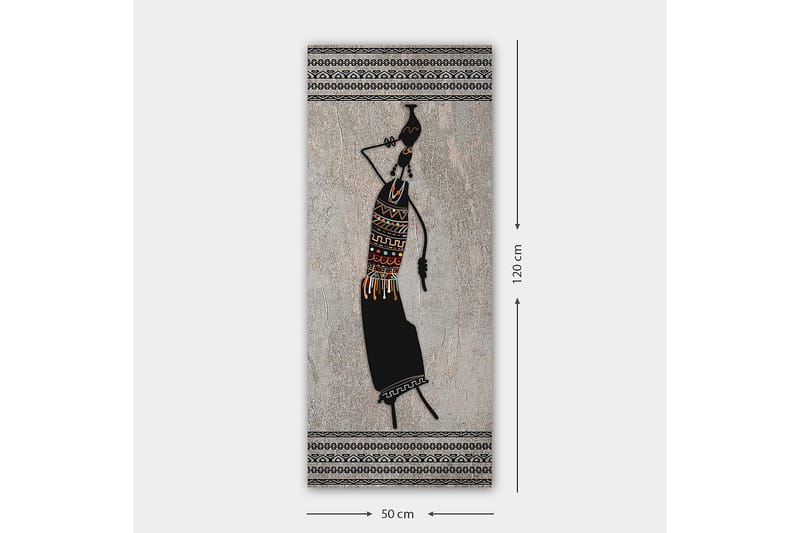 CANVASTAVLA DKY World Cultures Flerfärgad 50x120 cm - Inredning & dekor - Tavlor & konst - Canvastavla