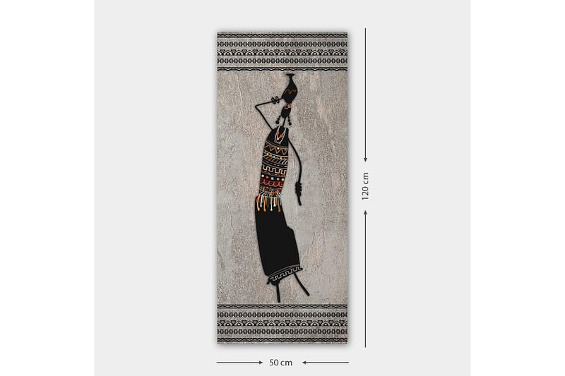CANVASTAVLA DKY World Cultures Flerfärgad 50x120 cm - Canvastavla