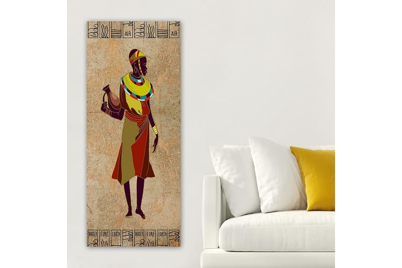 CANVASTAVLA DKY World Cultures Flerfärgad 50x120 cm - Inredning & dekor - Tavlor & konst - Canvastavla