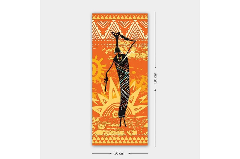 CANVASTAVLA DKY World Cultures Flerfärgad 50x120 cm - Inredning & dekor - Tavlor & konst - Canvastavla
