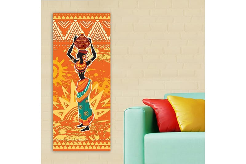 CANVASTAVLA DKY World Cultures Flerfärgad 50x120 cm - Inredning & dekor - Tavlor & konst - Canvastavla