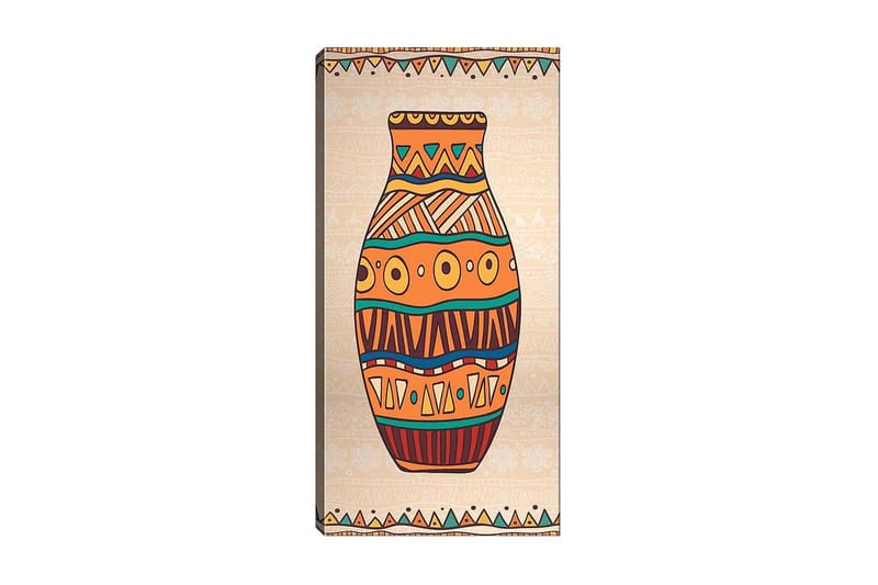 CANVASTAVLA DKY World Cultures Flerfärgad 50x120 cm - Inredning & dekor - Tavlor & konst - Canvastavla