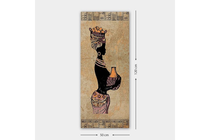 CANVASTAVLA DKY World Cultures Flerfärgad 50x120 cm - Inredning & dekor - Tavlor & konst - Canvastavla