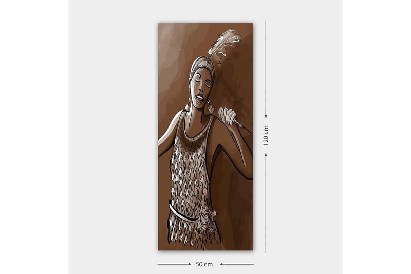 CANVASTAVLA DKY World Cultures Flerfärgad 50x120 cm - Inredning & dekor - Tavlor & konst - Canvastavla