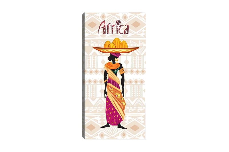 CANVASTAVLA DKY World Cultures Flerfärgad 50x120 cm - Inredning & dekor - Tavlor & konst - Canvastavla