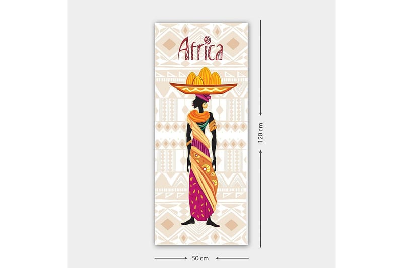 CANVASTAVLA DKY World Cultures Flerfärgad 50x120 cm - Inredning & dekor - Tavlor & konst - Canvastavla