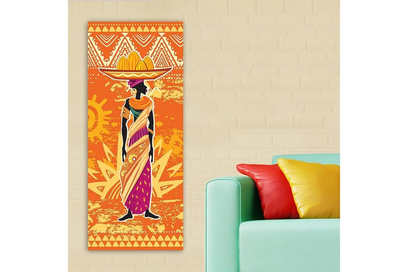 CANVASTAVLA DKY World Cultures Flerfärgad 50x120 cm - Inredning & dekor - Tavlor & konst - Canvastavla