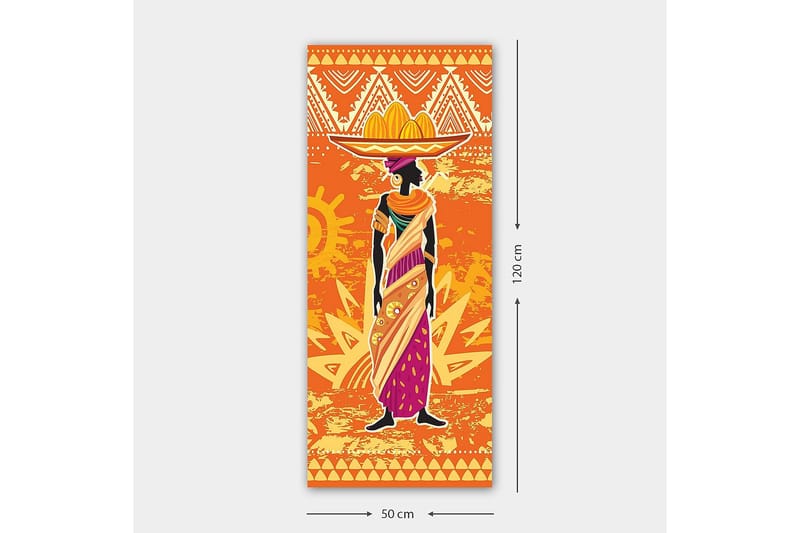 CANVASTAVLA DKY World Cultures Flerfärgad 50x120 cm - Inredning & dekor - Tavlor & konst - Canvastavla