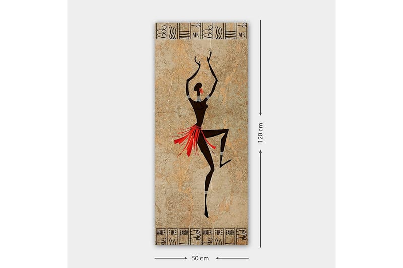 CANVASTAVLA DKY World Cultures Flerfärgad 50x120 cm - Inredning & dekor - Tavlor & konst - Canvastavla