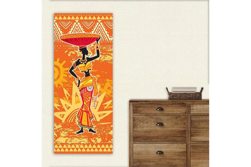 CANVASTAVLA DKY World Cultures Flerfärgad 50x120 cm - Inredning & dekor - Tavlor & konst - Canvastavla