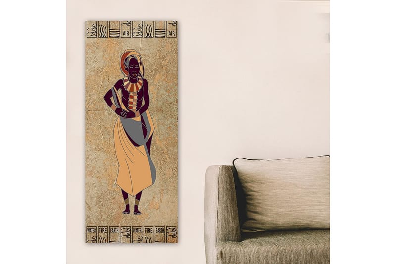 Canvastavla DKY World Cultures Flerfärgad - 50x120 cm - Inredning & dekor - Tavlor & konst - Canvastavla