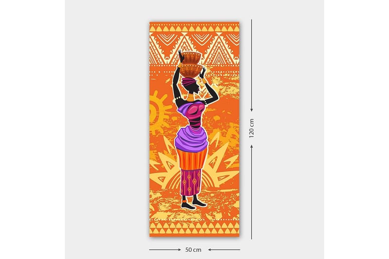 Canvastavla DKY World Cultures Flerfärgad - 50x120 cm - Inredning & dekor - Tavlor & konst - Canvastavla