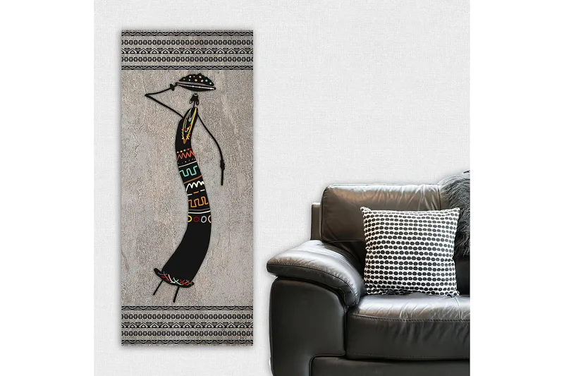 Canvastavla DKY World Cultures Flerfärgad - 50x120 cm - Inredning & dekor - Tavlor & konst - Canvastavla