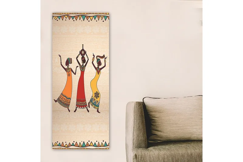 Canvastavla DKY World Cultures Flerfärgad - 50x120 cm - Inredning & dekor - Tavlor & konst - Canvastavla