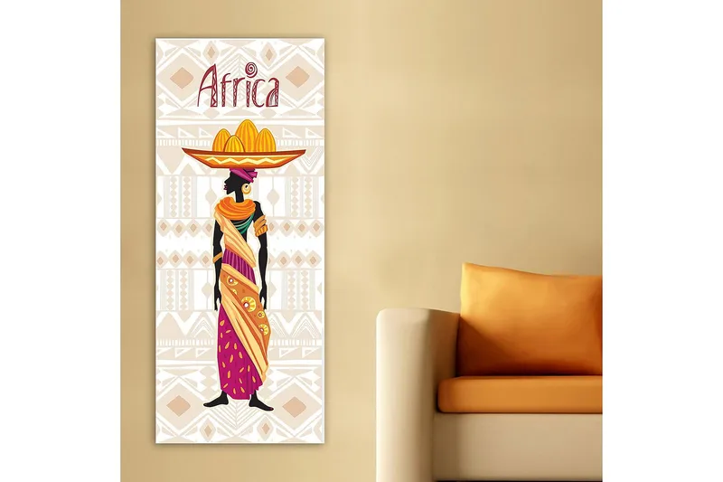 Canvastavla DKY World Cultures Flerfärgad - 50x120 cm - Inredning & dekor - Tavlor & konst - Canvastavla