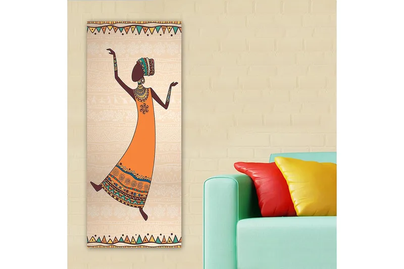 Canvastavla DKY World Cultures Flerfärgad - 50x120 cm - Inredning & dekor - Tavlor & konst - Canvastavla