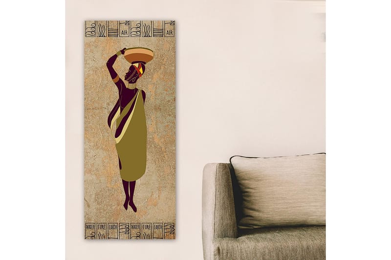 Canvastavla DKY World Cultures Flerfärgad - 50x120 cm - Inredning & dekor - Tavlor & konst - Canvastavla